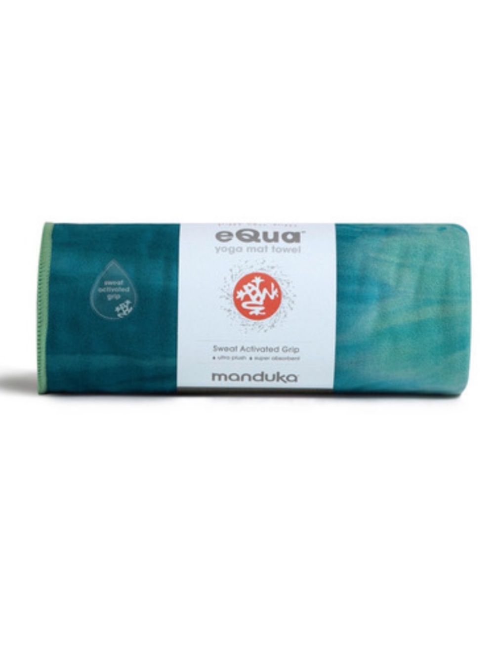 Full size Manduka yoga mat towel — tie dye